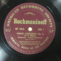 American Recording Society : Mitchell - Rachmaninov Concerto No. 2
